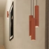 Pendelleuchte LAGOS 1 roter Ocker