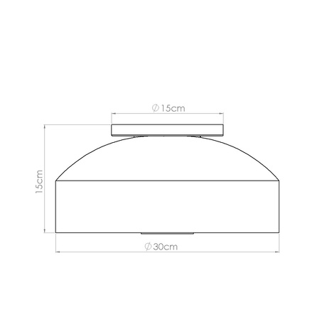 Plafond OMIQ schwarz