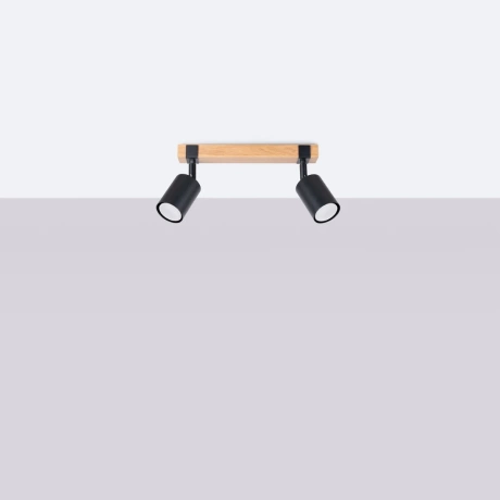 Plafond FAGER 2 Schwarz