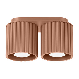 Plafond AURA 2 mokka GU10