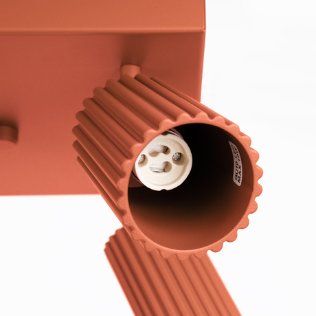 Plafond KARBON 4 roter Ocker