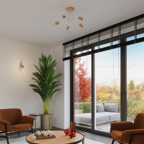 Kronleuchter EMBER 3 Weiß