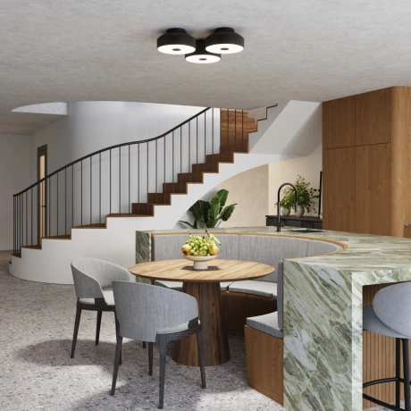 Plafond OMIQ schwarz