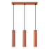 Pendelleuchte LAGOS 3L roter Ocker