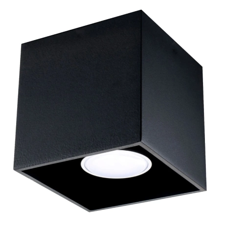 Deckenleuchte QUAD 1 schwarz