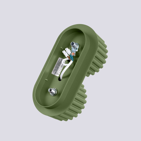 Plafond AURA 2 olivgrün Gx53