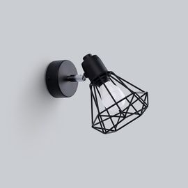 Wandleuchte ARTEMIS 1 schwarz