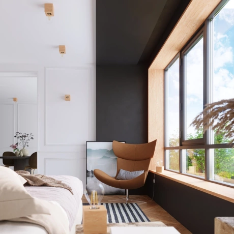 Tischleuchte ARIZ Holz