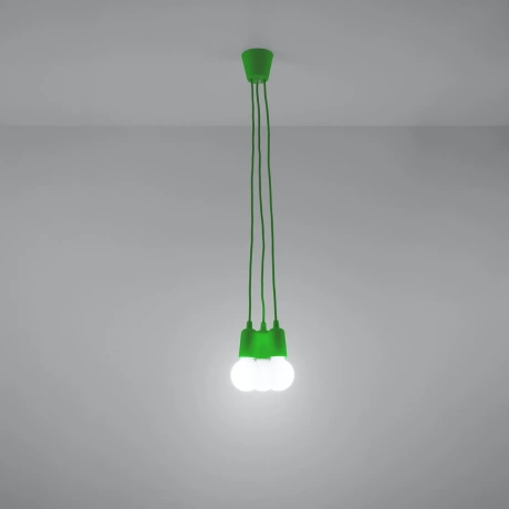 Hängeleuchte DIEGO 3 grün