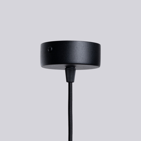 Kronleuchter HALO 6 schwarz