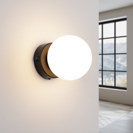 Wandlampe YOLI 1 Schwarz