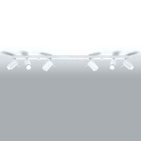 Deckenleuchte RING 6L weiß