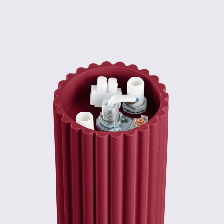 Plafond HALO burgunderrot IP44