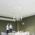 Kronleuchter MINERWA 3 weiß