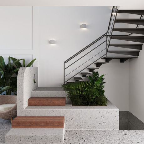 Wandleuchte GLOBE beton