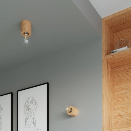 Tischlampe SALGADO Holz