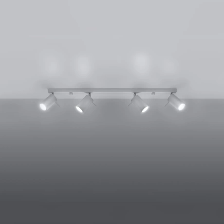 Deckenleuchte RING 4L weiß