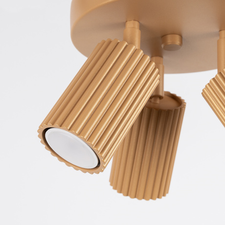 Plafond KARBON 3P golden