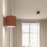 Plafond AURA 2 mokka GU10