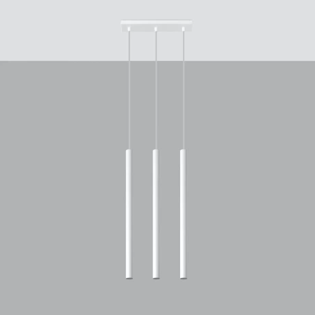 Hängeleuchte PASTELO 3 weiß