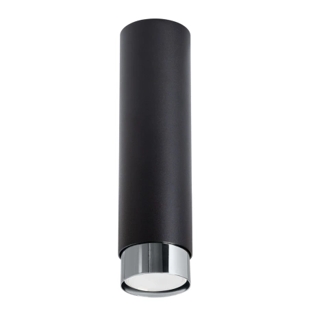 Plafond NERO 22,5 Schwarz/Chrom
