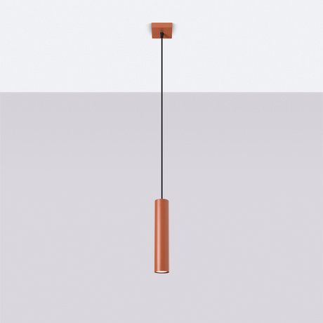 Pendelleuchte LAGOS 1 roter Ocker