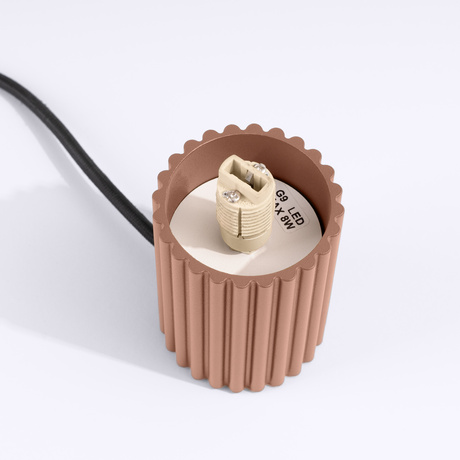 Tischlampe HALO mokka