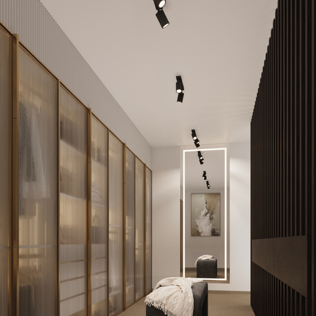 Plafond KARBON 2 schwarz