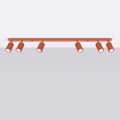Plafond KARBON 6L roter Ocker