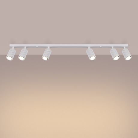 Plafond KARBON 6L weiß