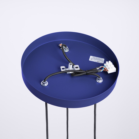 Pendelleuchte HALO 3P ultramarin