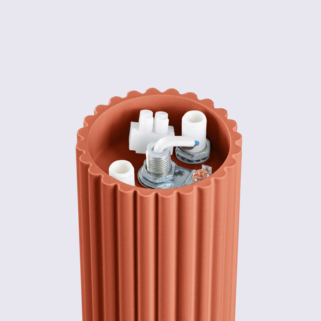 Plafond HALO roter Ocker IP44