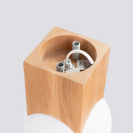 Plafond SOLIS Naturholz