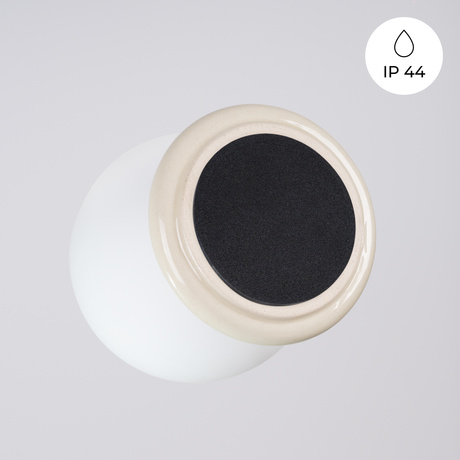 Wandleuchte ZORI beige IP44