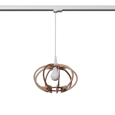 Pendelleuchte MANDARINO Natural Holz E27 #W