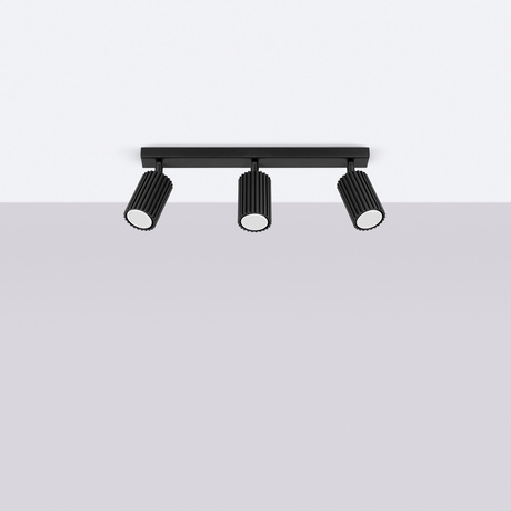 Plafond KARBON 3L schwarz