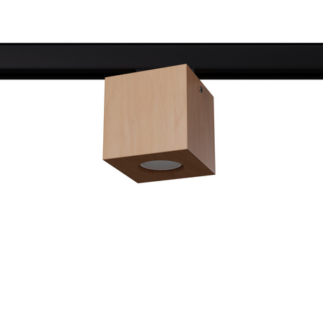 Plafond QUAD Natural Holz GU10 #B