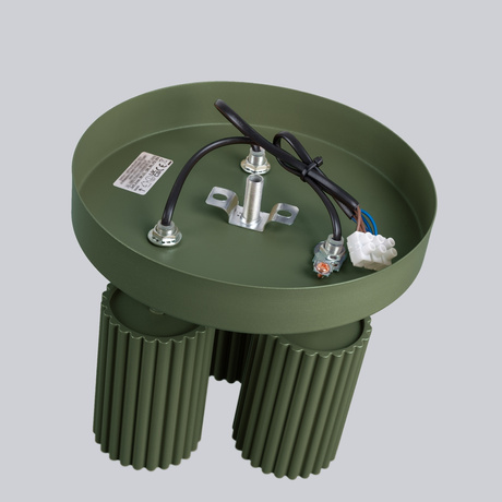 Plafond KARBON 3P olivgrün