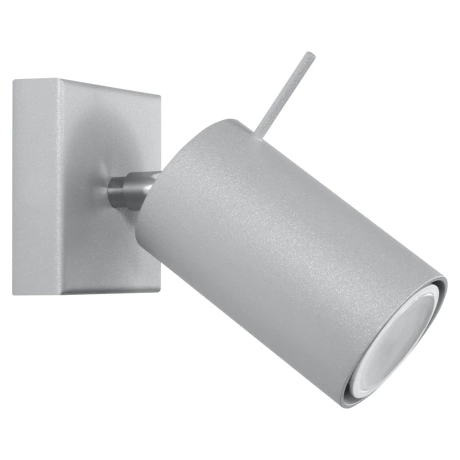 Wandleuchte RING 1 grau