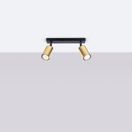 Plafond WINX 2 schwarz/gold