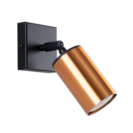 Wandlampe WINX schwarz/kupfer