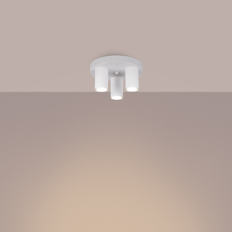 Plafond LAGOS 3P Weiß