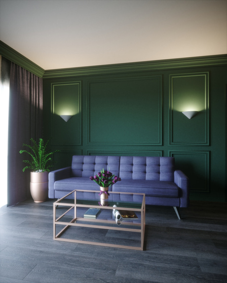 MANGASSIE Keramik-Wandleuchte