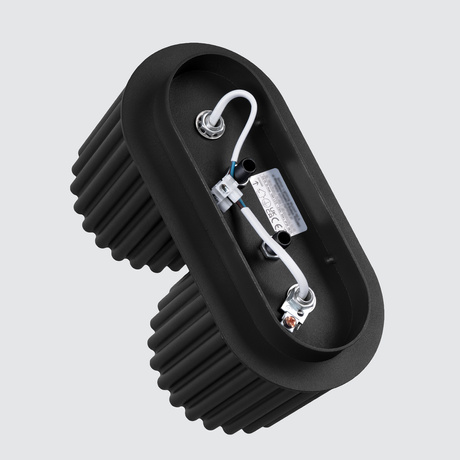 Plafond AURA 2 schwarz GU10