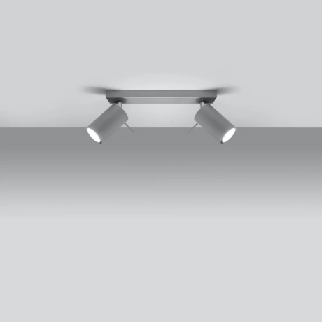 Deckenleuchte RING 2 grau