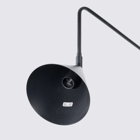 Wandleuchte NOX schwarz