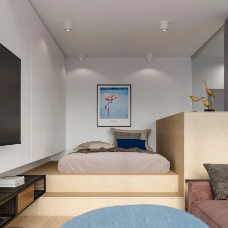 Deckenleuchte TIUBE weiß