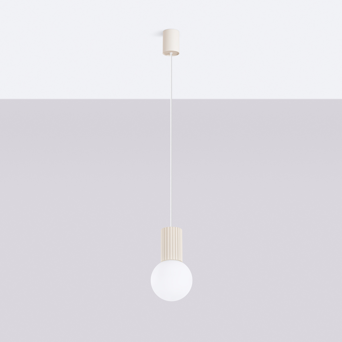 Pendelleuchte HALO 1 beige