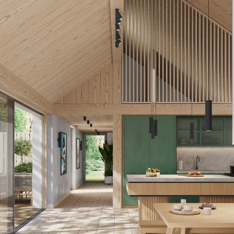 Wandleuchte KARBON 20 schwarz