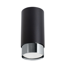Plafond NERO 12,5 Schwarz/Chrom